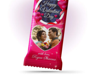 Photo with chocolate